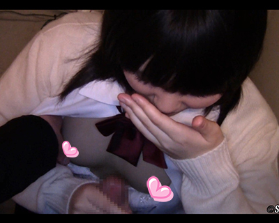 【フルHD】JKの手コキ&ぶっかけ