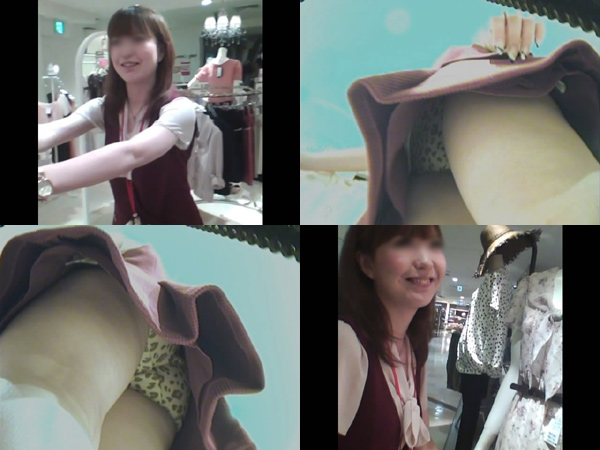 【PANGRILA】ショップ店員パンチラ　VOL.1