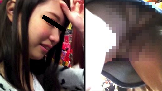 【顔出し】都会の美女のパンティ88