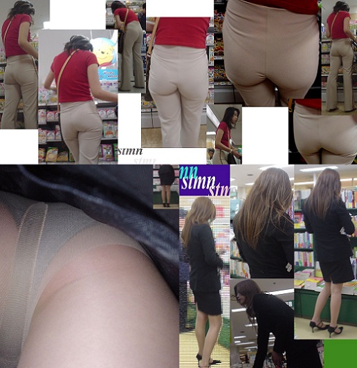 パンチラ逆さ撮りピタパンもパンスト生パンTバック stmn 01とえなぺ 01 セット販売