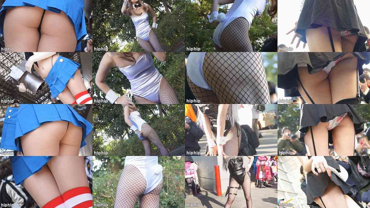 【超高画質フルHD動画】パンチラ胸チラお尻丸出し何でもあり!露出コスプレイヤー達の抜ける映像特集NO-1~NO-8コンプリートセ