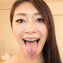 【舌フェチベロフェチ】小早川怜子のエロ長い舌と口内をじっくり観察