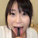 【舌フェチ唾フェチ】羽月希のエロ長い舌・唾・口の臭い堪能コース2