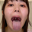 【舌フェチベロフェチ】幾田まちのエロ長い舌と口内をじっくり観察