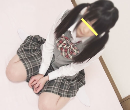 【高画質】塾の教え子ＪCレイプ黒髪ツインテ美少女