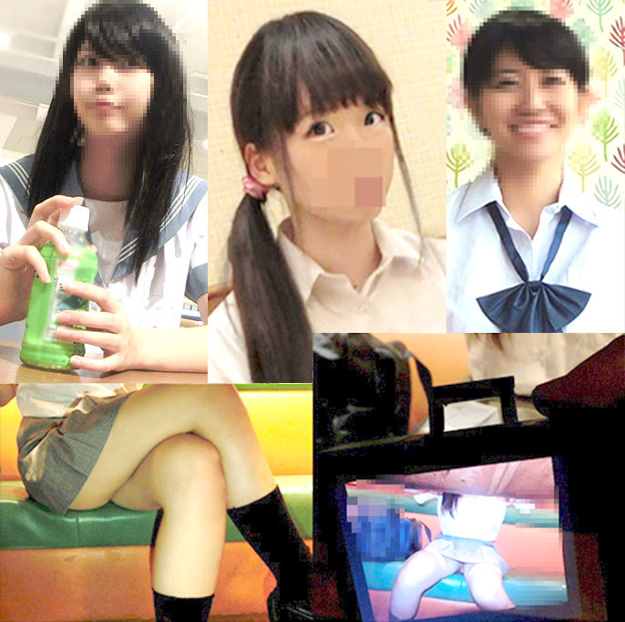 【極悪盗撮3SET】職権乱用!極悪手口盗撮動画~面接中にパンツを盗られる乙女たち。vol,3,4,20