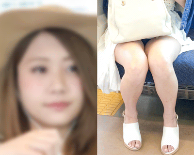 【電車対面】SSS級長身巨乳美人お姉様が何回でもパンツ見せてくれる【全8本セット】【スマホ対応】