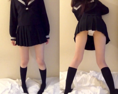 パンチラにゃんにゃん撮影会36(細身貧乳Yちゃん)
