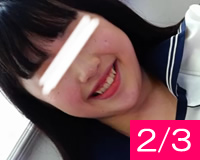 【2/3】芦田○菜似の軟体エロボディ初登場の回！＠団体ヌード撮影会！