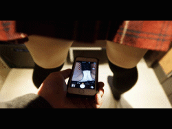 今日も元気にパンチラお尻ブルマセット