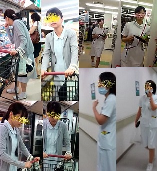 看護師、ナース パンチラ 7&13&14 お得セット