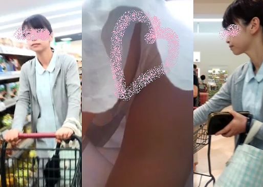 看護師、ナース、ショッピングパンチラ　13