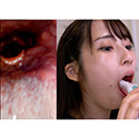 【歯フェチ】特別企画! 真白みのりさんの歯・口内・喉奥を歯科用カメラで観察