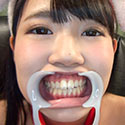 【歯フェチ】健康的美少女ひなたりこちゃんの健康な天然歯観察！