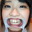 【歯フェチ】さとう愛理ちゃんのかわいらしい天然歯を観察！