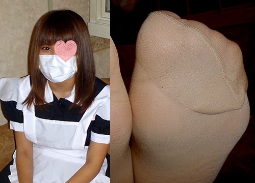 素人の匂い#18 10代歯科助手とツーンと臭い天然激臭パンストプレイ