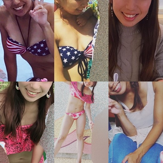 新婦さん27 水着からこぼれるおっぱいが気になる若ママさん