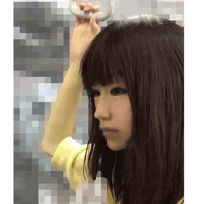 ■フルHD■清楚系美人女子大生を下から見ると