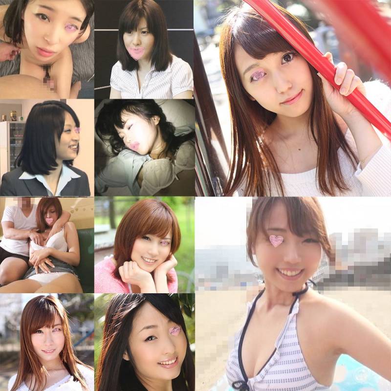 【ハメ撮り豪華10本セット2000円】リクスー女子!日向坂そっくりビキニJD!大量ハメ潮美大生!10人ズボ挿し【超お買い得】