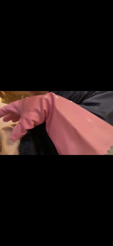手袋コキコキ 艶々のハイローブスペシャル