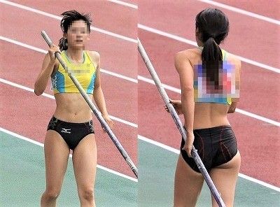 超絶美女ジャンパー収録!陸上美女アスリート写真集52