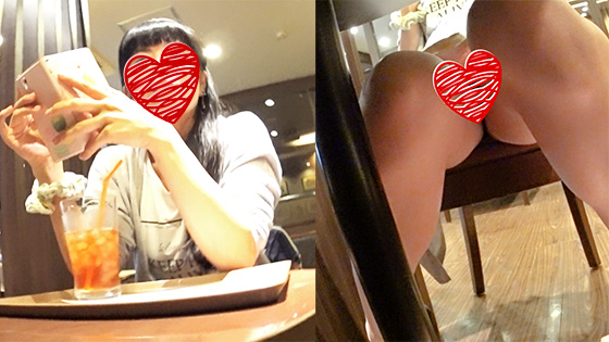 【盗撮3】美人OL喫茶店