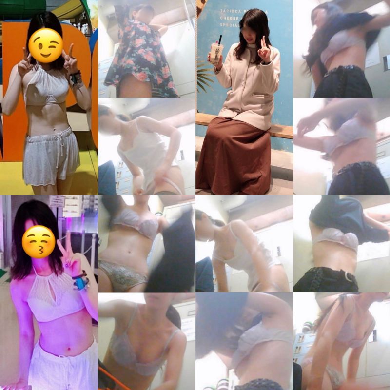 セット販売!某居酒屋の店長が隠し撮り!アルバイト女子のみづきちゃんの着替え盗撮