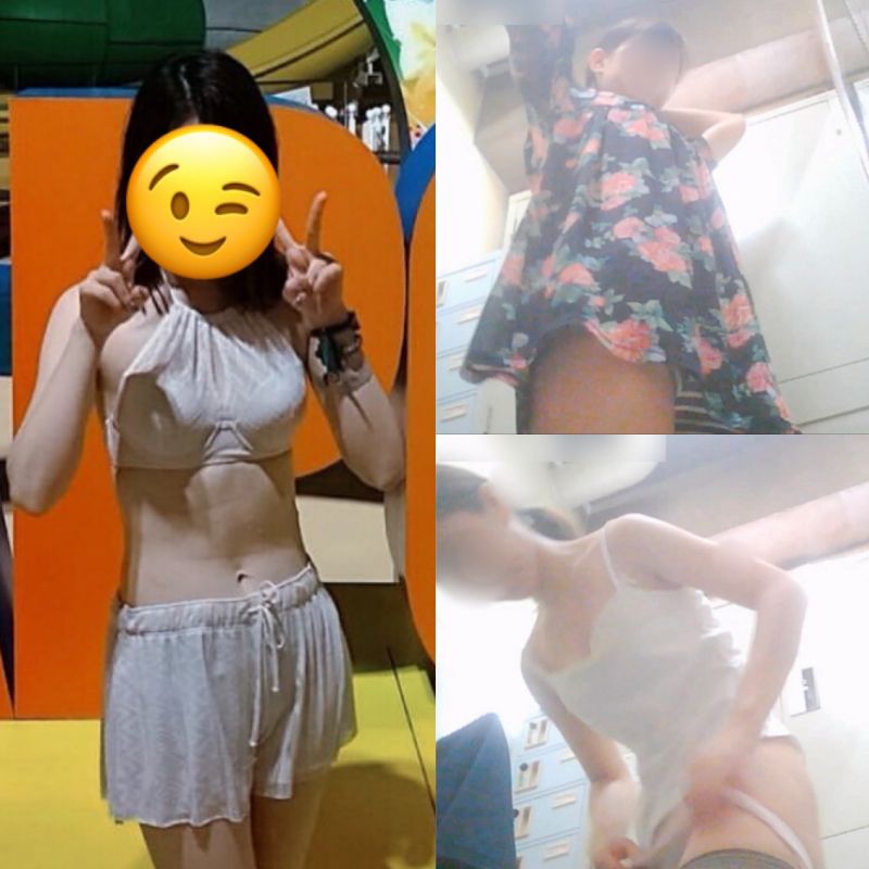 某居酒屋の店長が隠し撮り!アルバイト女子のみづきちゃんの着替え盗撮