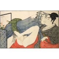 UTAMARO SHUNGA [Poem of the Pillow]