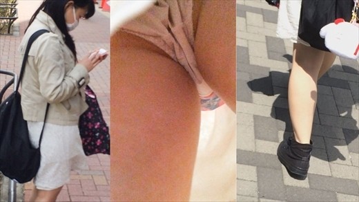 ●渋谷周辺 ・ロ●ータ系ファッション　女子大生　身長 推定150cm前後、歩行速度 （中） ・生、ピンクパンツ