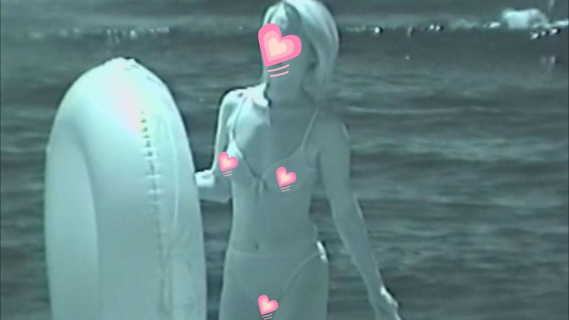 DUCK007　【赤外線】カメラで水着を丸裸にされた女子のマン毛がヤバエロ