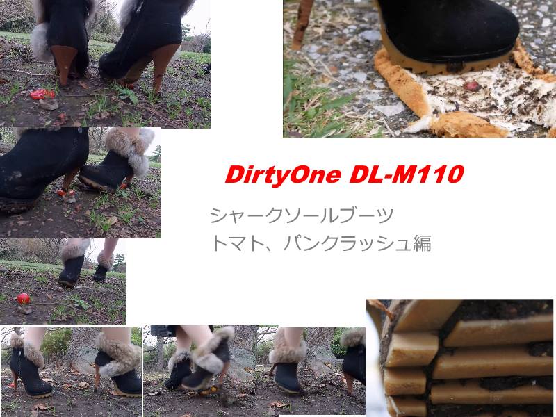 DirtyOne DL-M110 シャークソールブーツ　アウトドアクラッシュ Part2