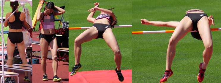 2018 女子走り高跳び 03 美女アスリート列伝