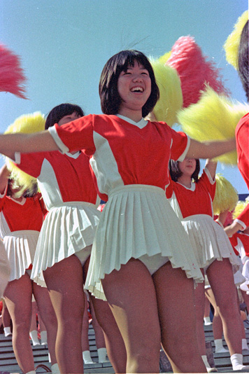 セクシーアクション 昭和編 #02 春の甲子園チア1980 白アンスコ