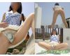 Housewife Exposed Upskirt Pantyhose&Pissing in Public Vol.6