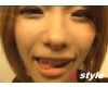 Japanese girl spitting her name is Riho age 24 2