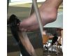 【フルHD動画】フラットパンプスぶら下げで見える足の裏