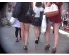 街撮り動画377（私服ＪＫ・超美脚・デニムショーパン）
