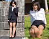 Sakiko/ Suit & Black tights