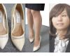 High-quality new heel of the semen high-heeled shoes 20 snow whi