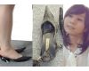 The black heel which became the semen high-heeled shoes 21 slipp