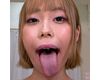【舌フェチベロフェチ】川菜美鈴のエロ長い舌と口内をじっくり観察