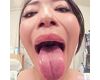 【舌フェチ唾フェチ】小早川怜子のエロ長い舌・唾・口の臭い堪能コース1