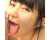 【舌フェチ唾フェチ】浅田結梨のエロい舌でたっぷり顔舐め鼻舐め＆手コキプレイ