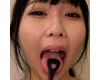 【舌フェチ唾フェチ】涼花くるみのエロい舌・唾・口の臭い堪能コース2