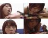 Young woman smell lunch (Ayumi ed)