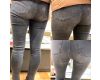 Beautiful legs and buttocks of the highest level - Grey skinny -