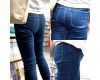 Perfect Slim Denim of Neat White T Mistress [S