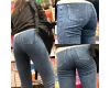 Pant line tight thin denim of outstanding st