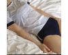 Woman lying in a gym suit and bloomers [amateur cosplay personal